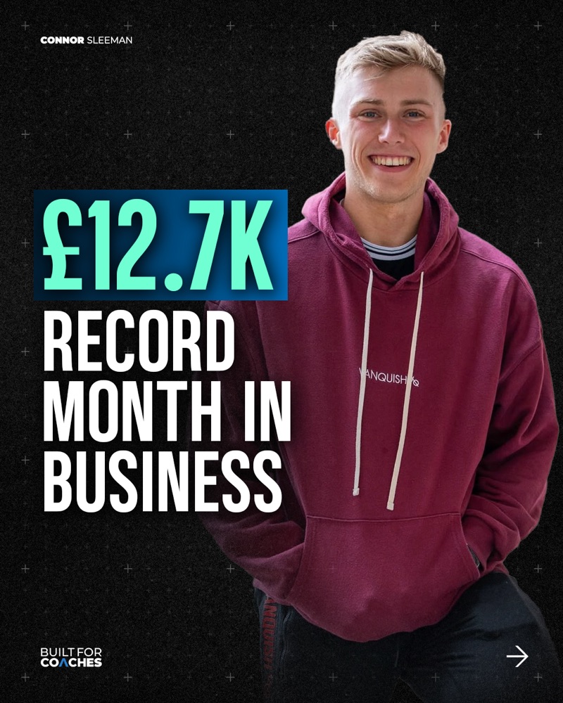 Connor Sleeman client result